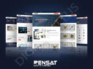 Rensatgroup B2C project Design by Digital Atlus – professional website design and digital solutions for customer engagement.